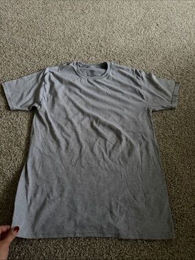 Hanes Men's Short Sleeve Crew Neck T-Shirt - Gray